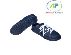 Giày bata nhựa đi mưa cột dây size 40
